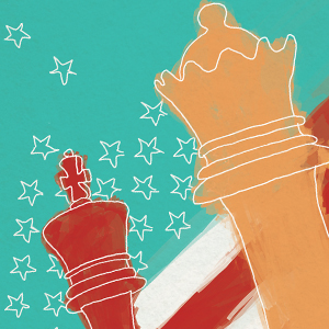 Chess Theatrical promotion art